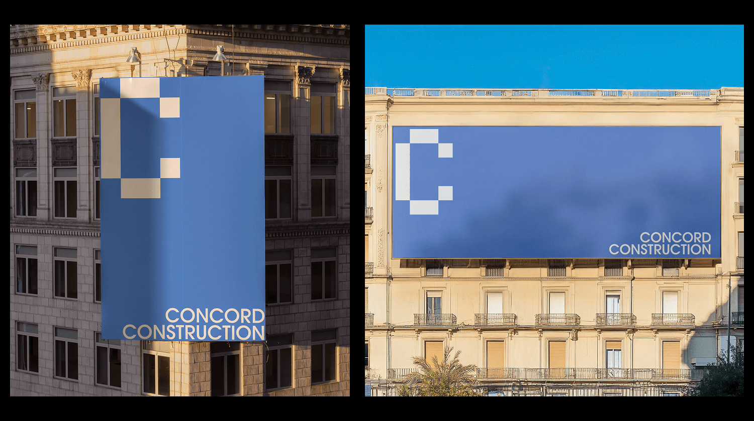 Concord Construction - айдентика для строительной компании